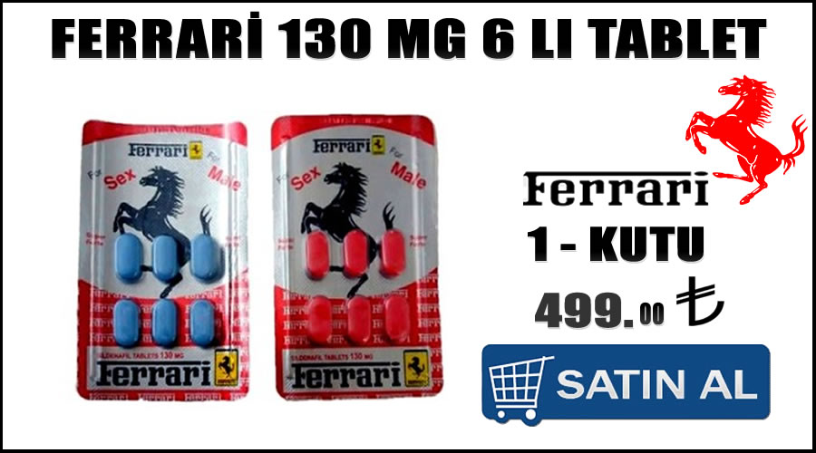 Ferrari hap sildenafil 130 mg 6 tablet