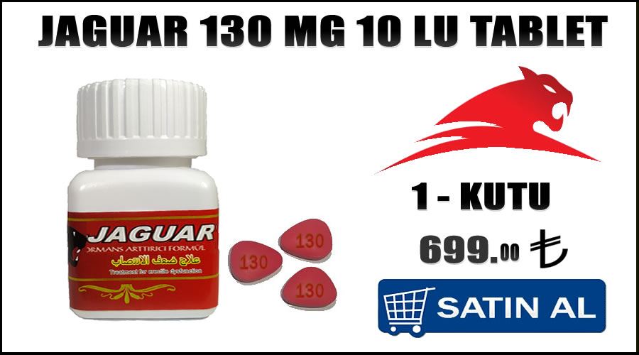 Jaguar 10 lu 130 mg hap eczane satışı
