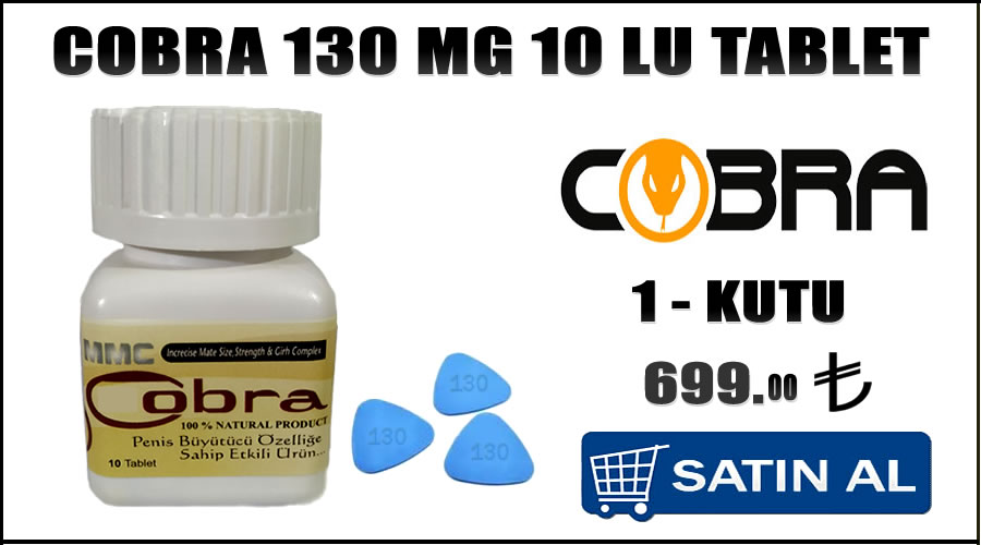 Cobra 130 mg 10 lusu fiyat