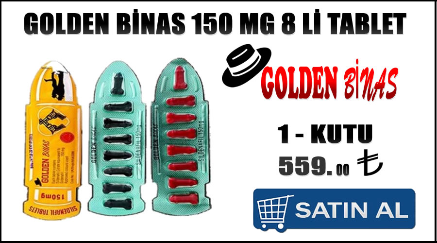 Golden binas 150 mg hap satışı istanbul