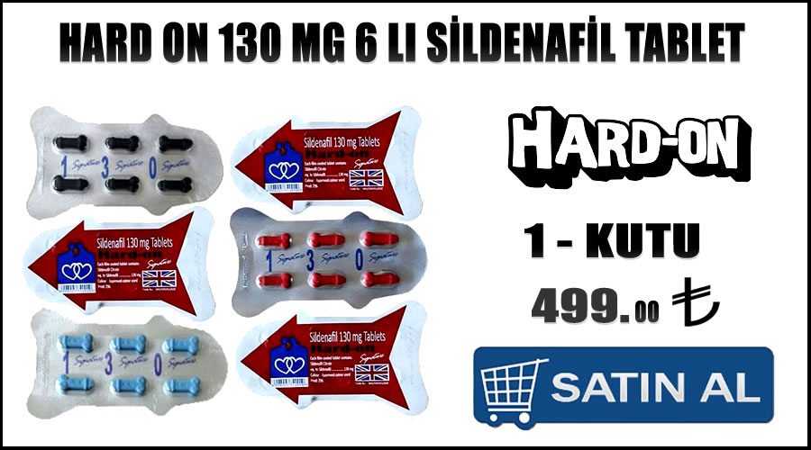 Hard-on 130 mg hap nedir