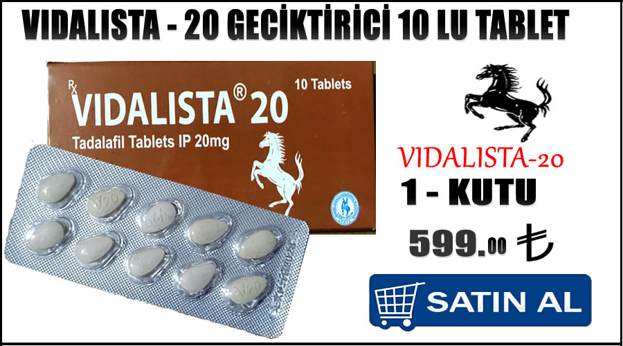 Vidalista geciktirici hap ne kadar